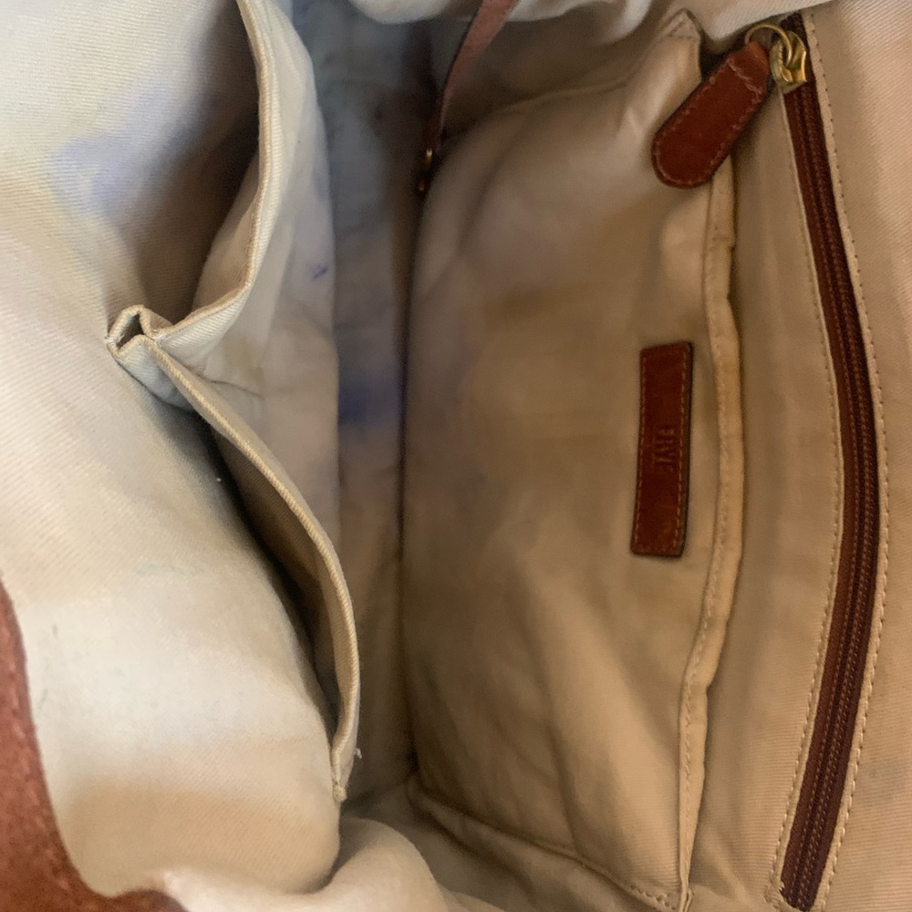 Frye cognac  Brown Leather Tote - Picture 12 of 16